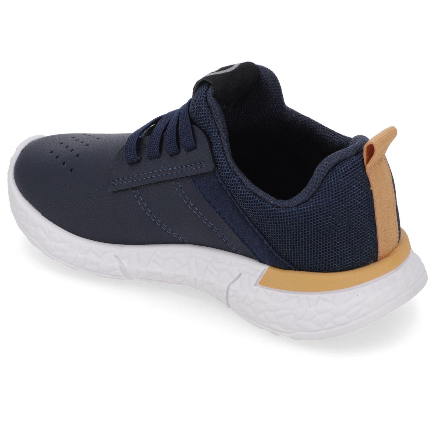 Zapatilla Deportiva Niño Azul Marino Authentic Kids-3