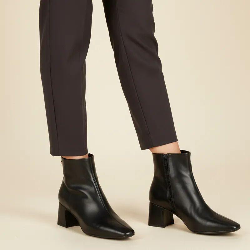 Botin Mujer Vizzano Negro-1