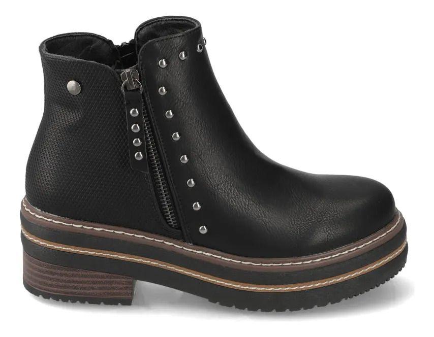 Botín Mujer  New Walk Negro-0