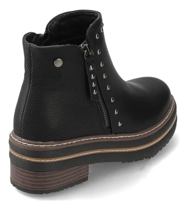 Botín Mujer  New Walk Negro-2
