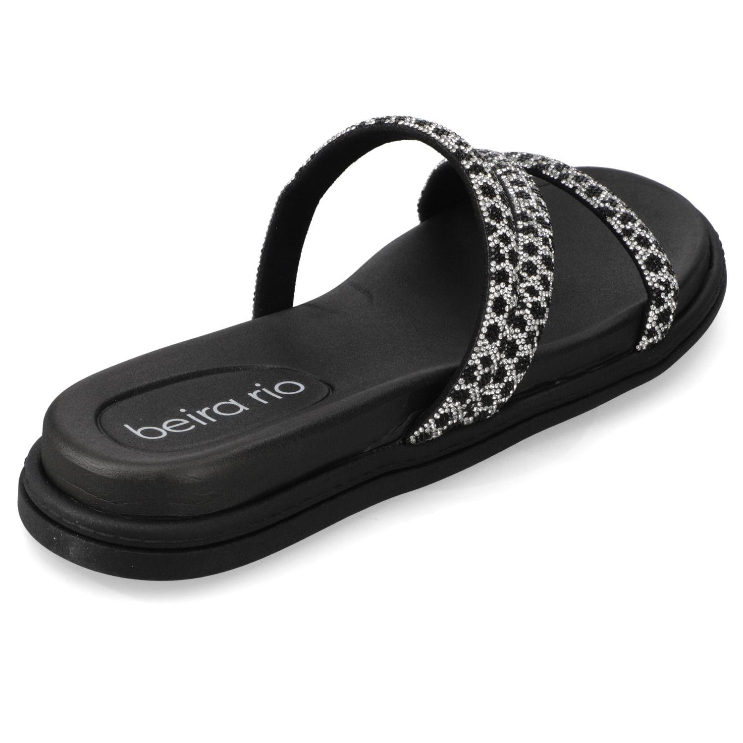 Sandalia Plana Beira Rio Negro 15690-4