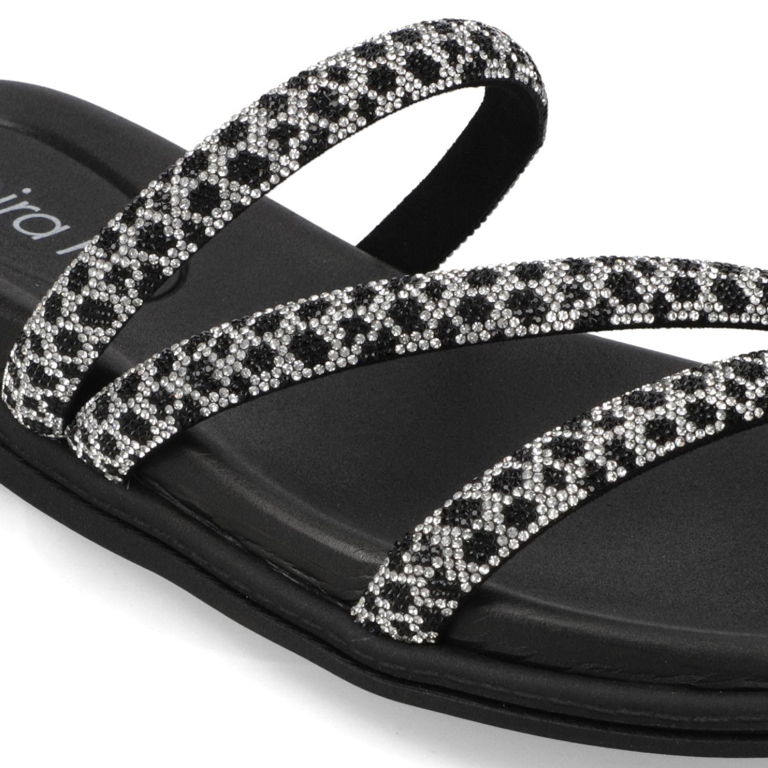 Sandalia Plana Beira Rio Negro 15690-5