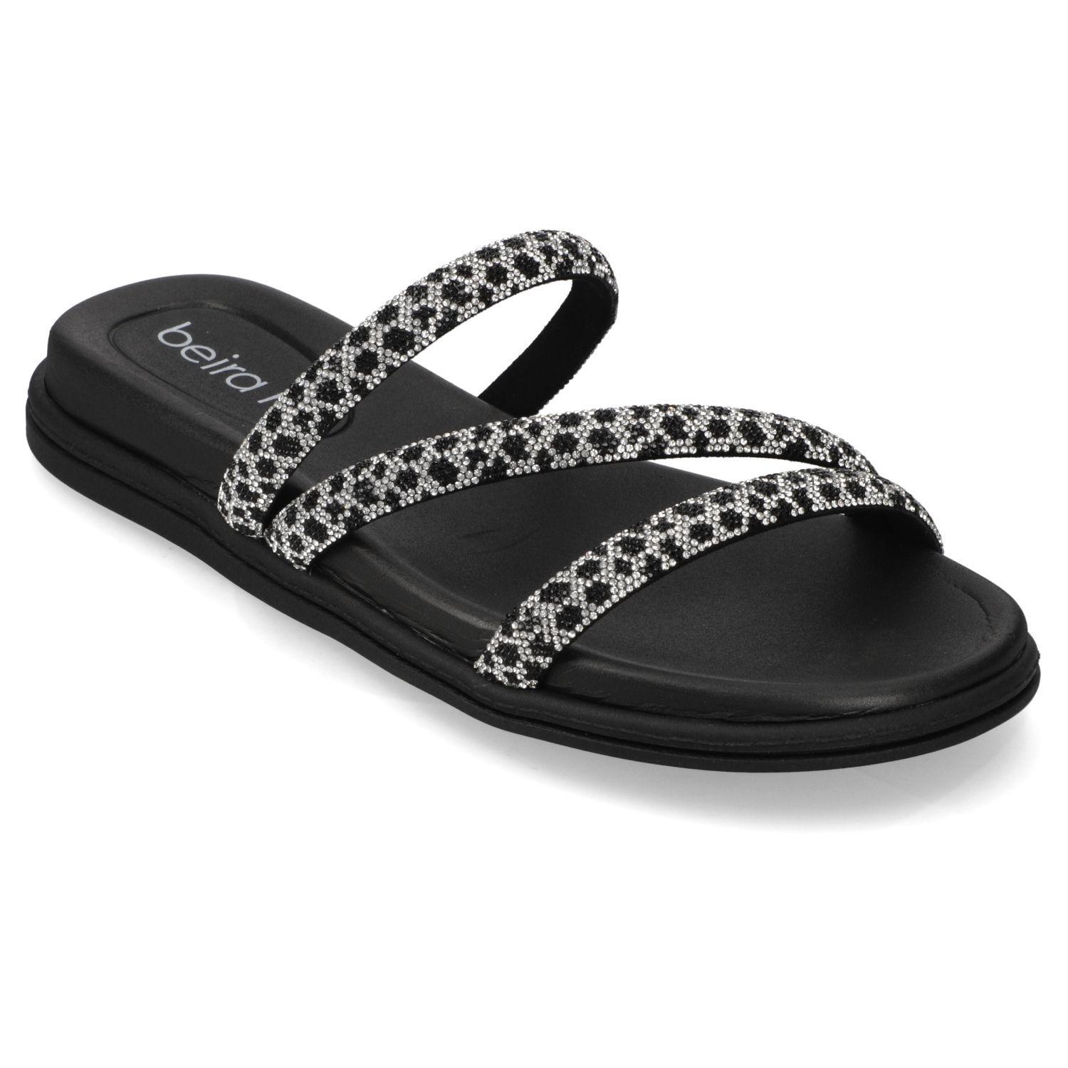 Sandalia Plana Beira Rio Negro 15690-0