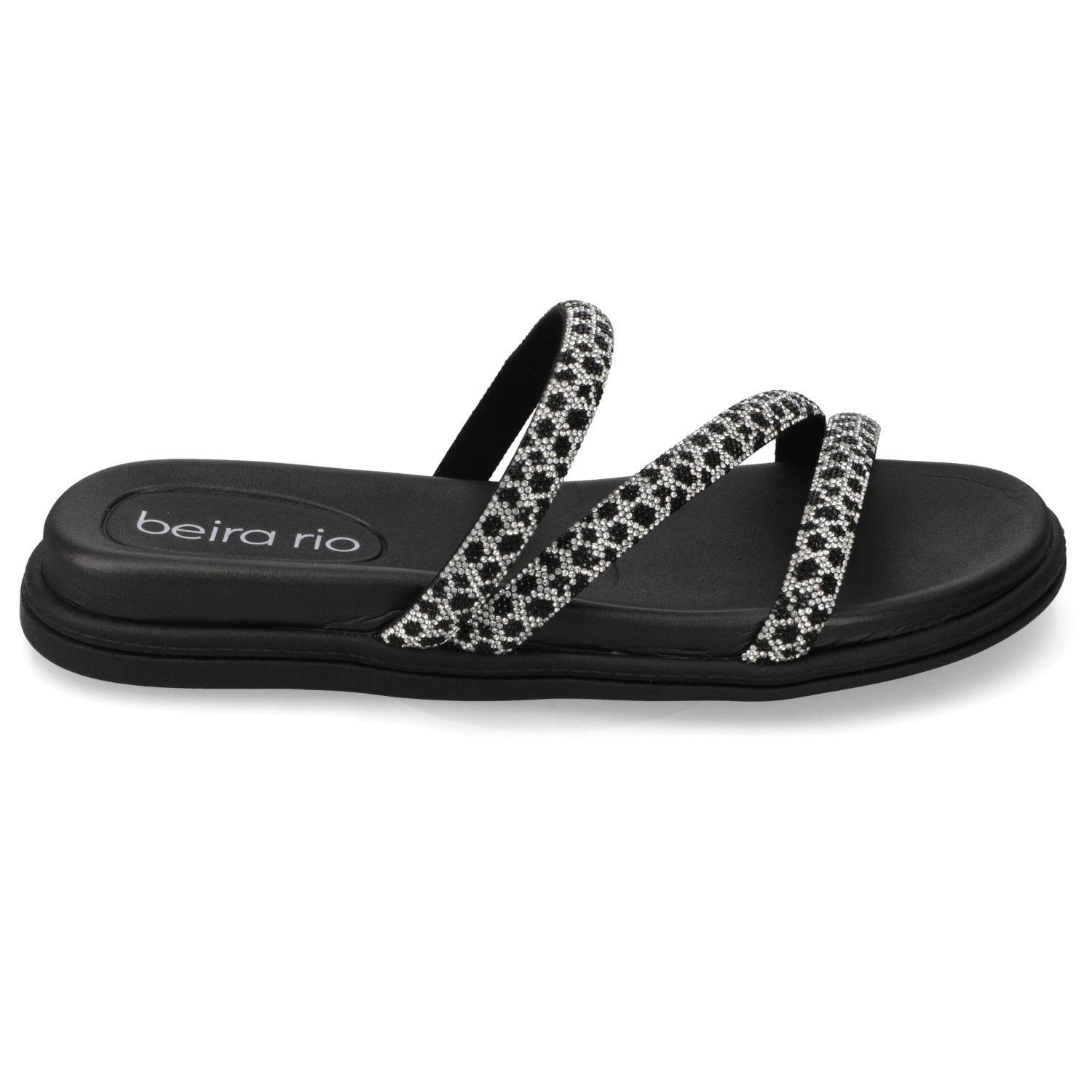 Sandalia Plana Beira Rio Negro 15690-1