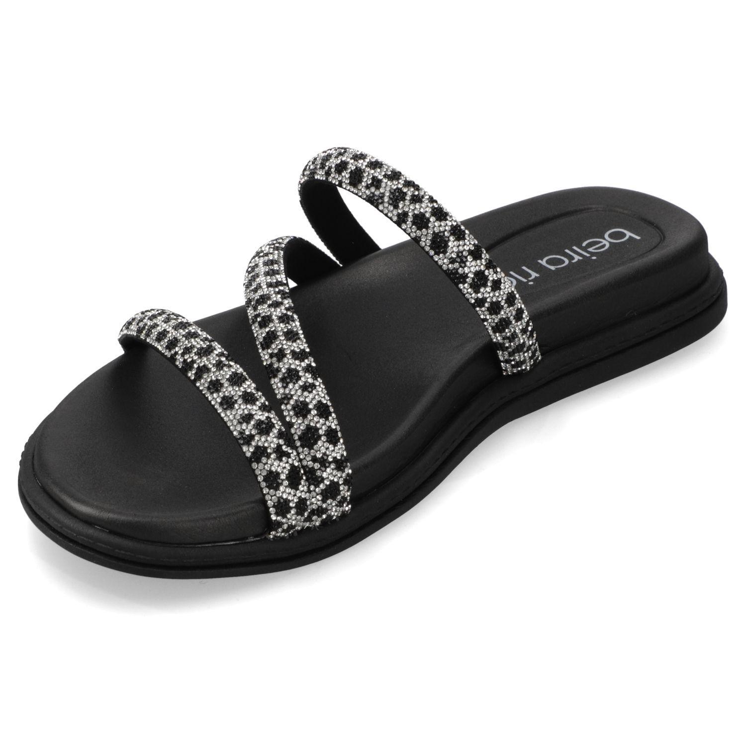 Sandalia Plana Beira Rio Negro 15690-2