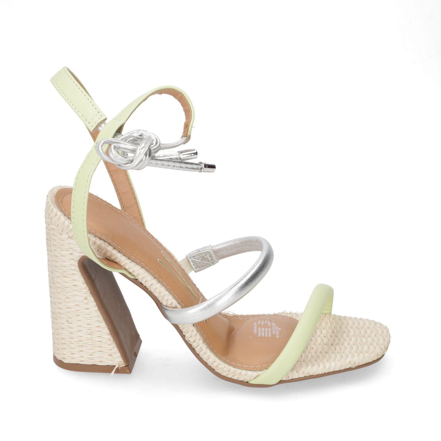 Sandalia Taco Vizzano Amarillo 13748-0