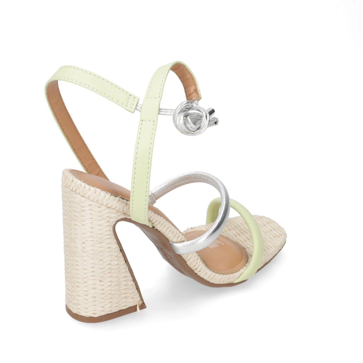 Sandalia Taco Vizzano Amarillo 13748-3