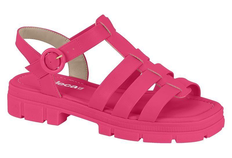 Sandalia Plana Moleca Rosado 10878-5