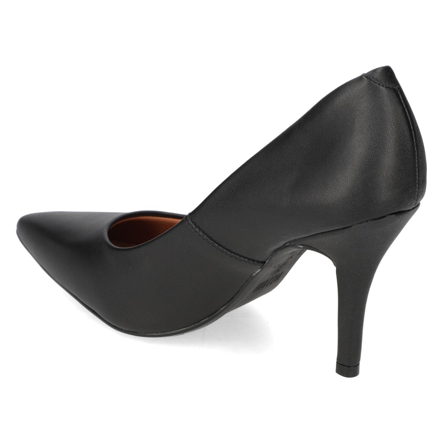 Zapato Mujer Taco Aguja Stiletto Negro 1184-1101 Vizzano-2