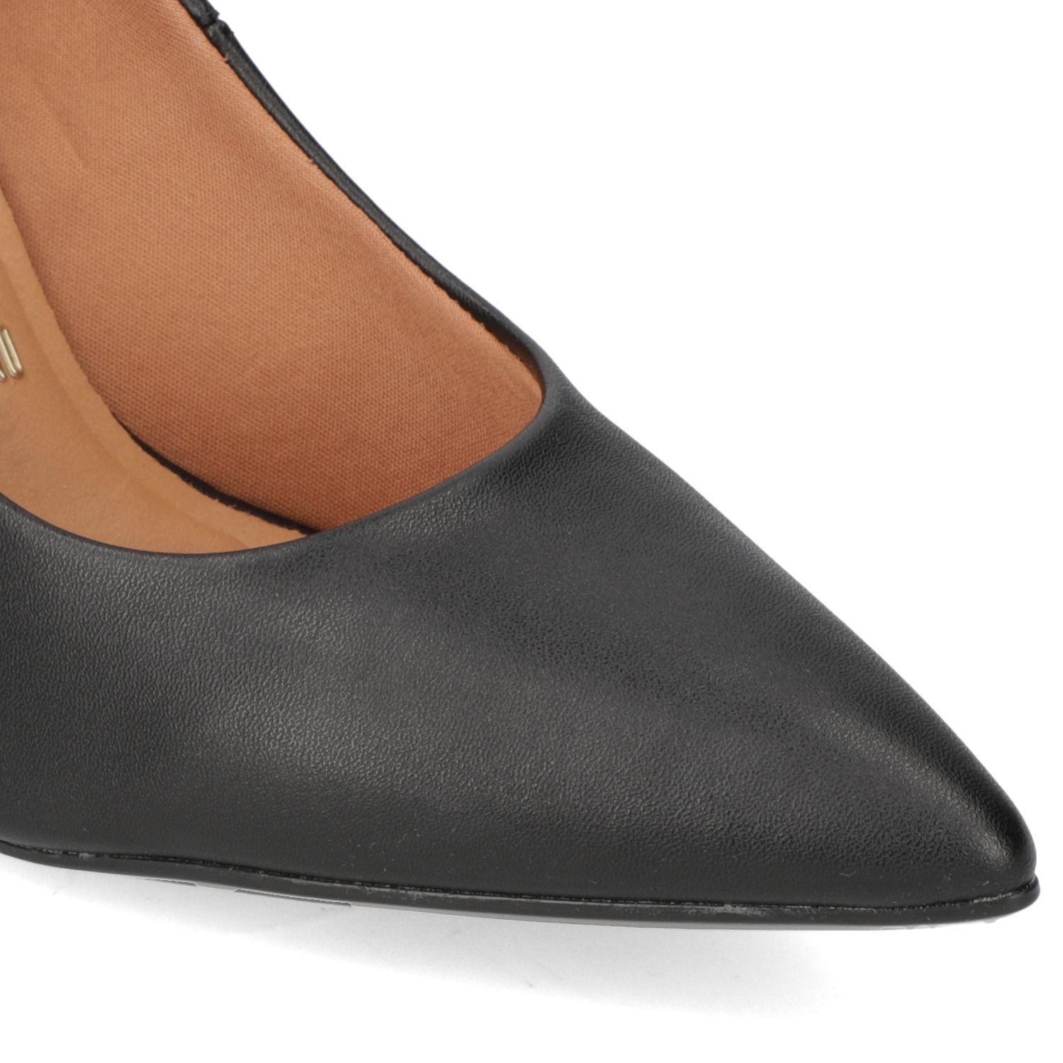 Zapato Mujer Taco Aguja Stiletto Negro 1184-1101 Vizzano-4