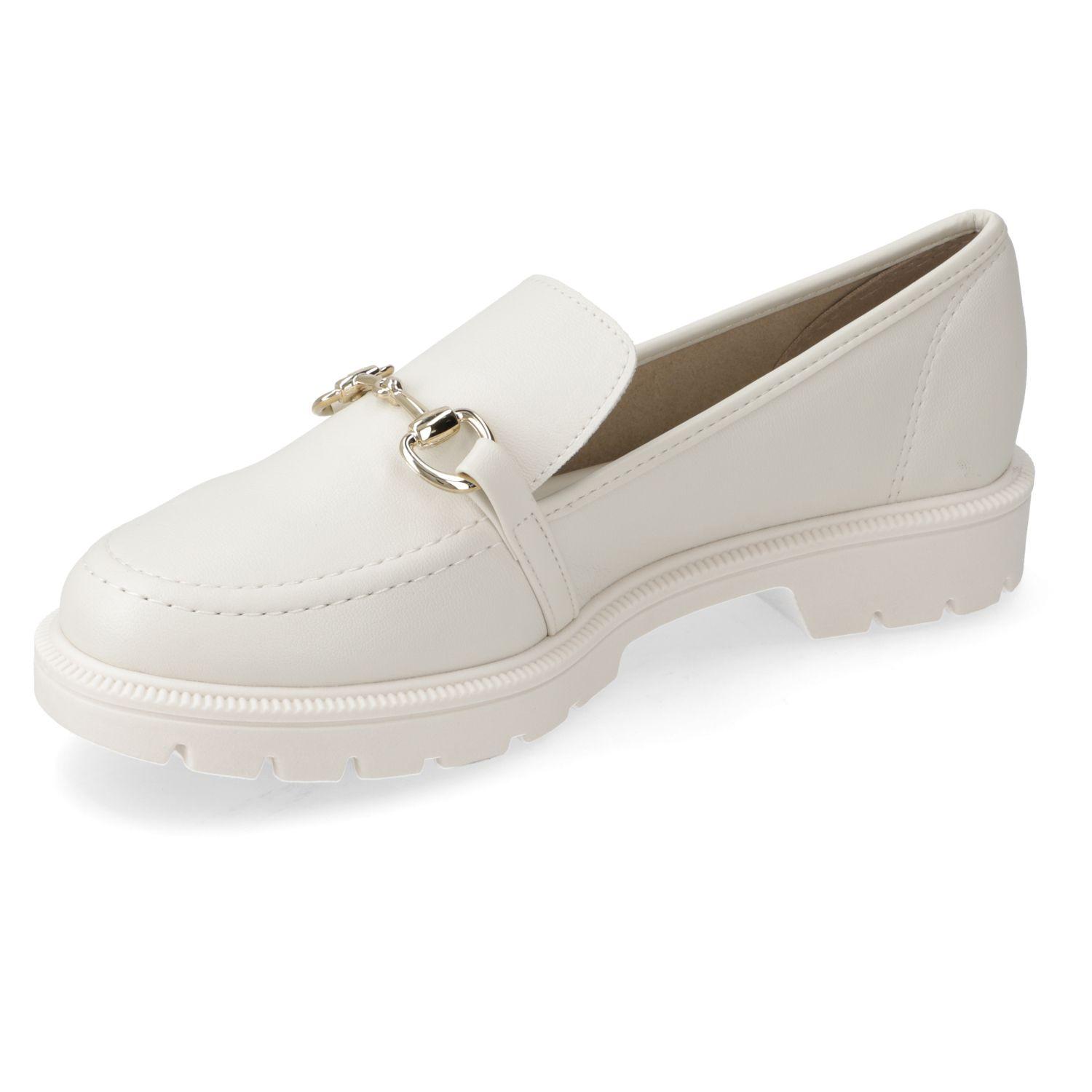 Mocasin Beira Rio Blanco Efecto Cuero  Blanco Off 526/ Blanco Off 526 Napa Turim-2