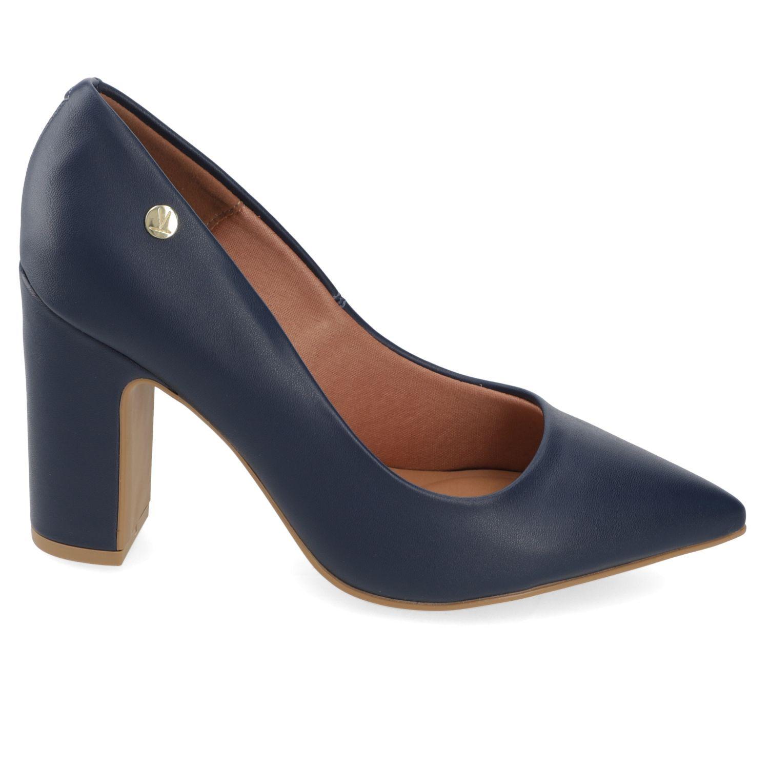 Zapato Mujer Taco Cuadrado Marino 1285-400- Vizzano-1