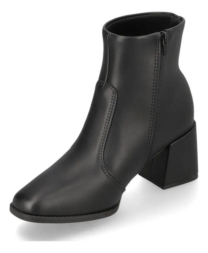 Botín Negro Mujer Moleca-2