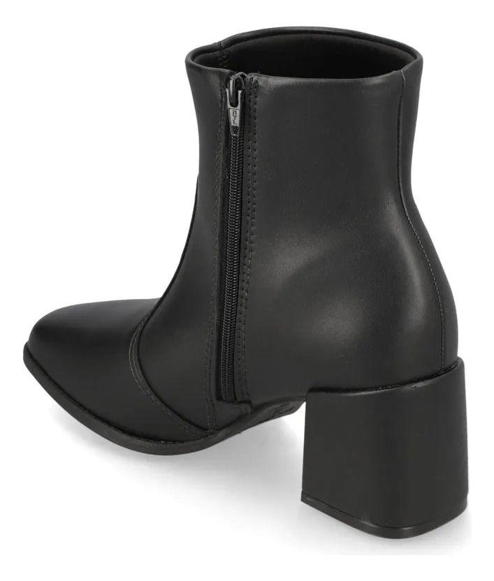 Botín Negro Mujer Moleca-3