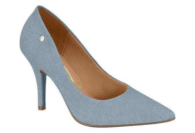 Zapato Mujer Taco Aguja Stiletto Azul 1184-1101 Vizzano-0