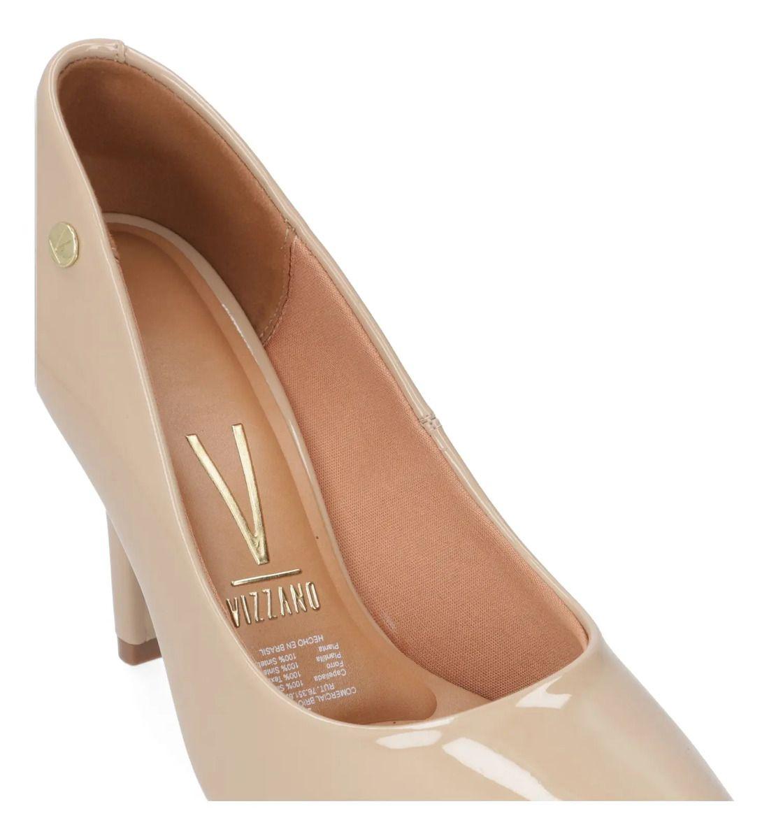 Zapato Mujer Vizzano Taco Aguja Stiletto Beige-4