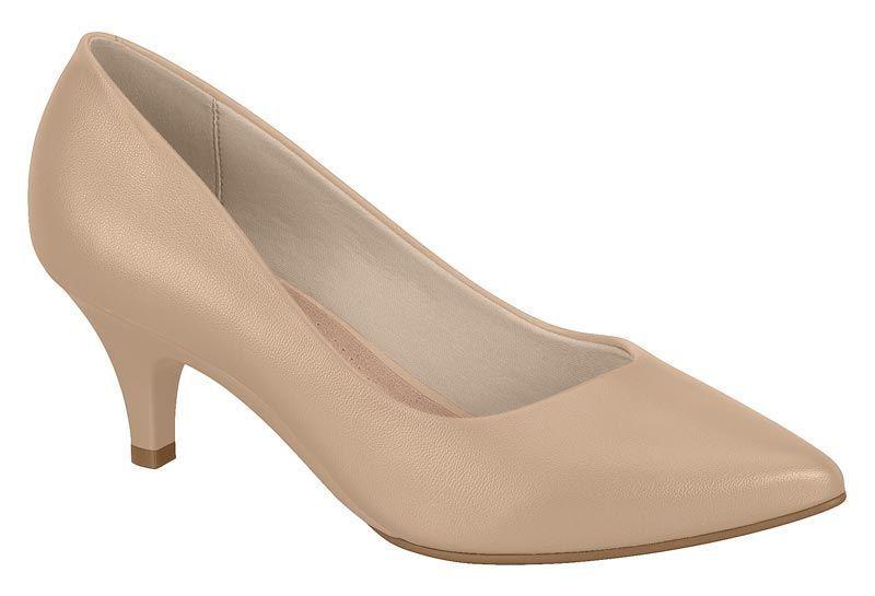 Zapato Mujer Taco Aguja Stiletto Beige 4076-1301 Beira Rio-0