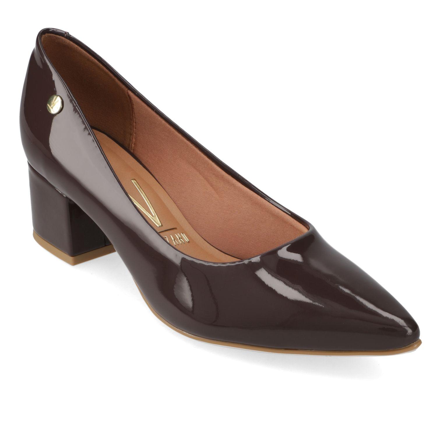Zapato Taco Vizzano Café Oscuro Taco 5 Cm-0