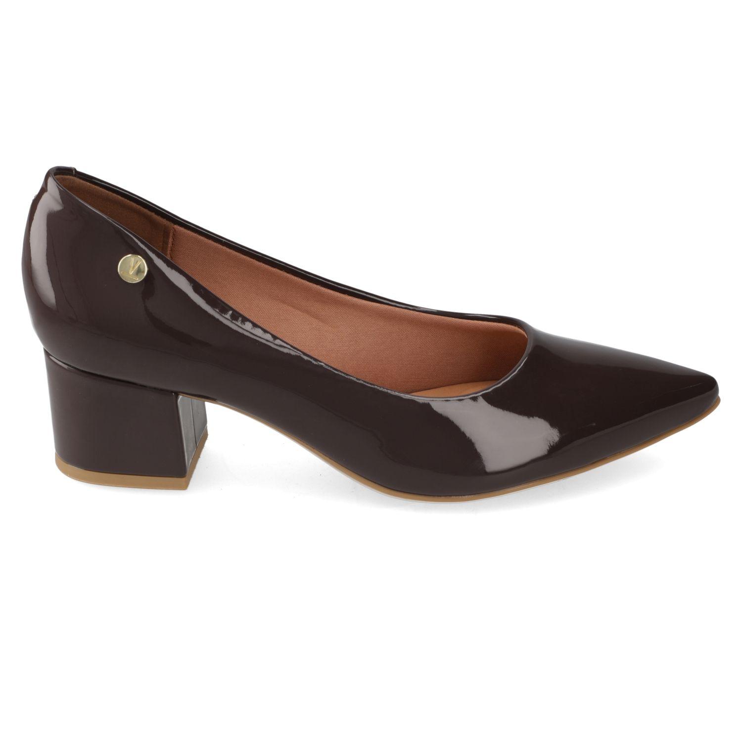 Zapato Taco Vizzano Café Oscuro Taco 5 Cm-1