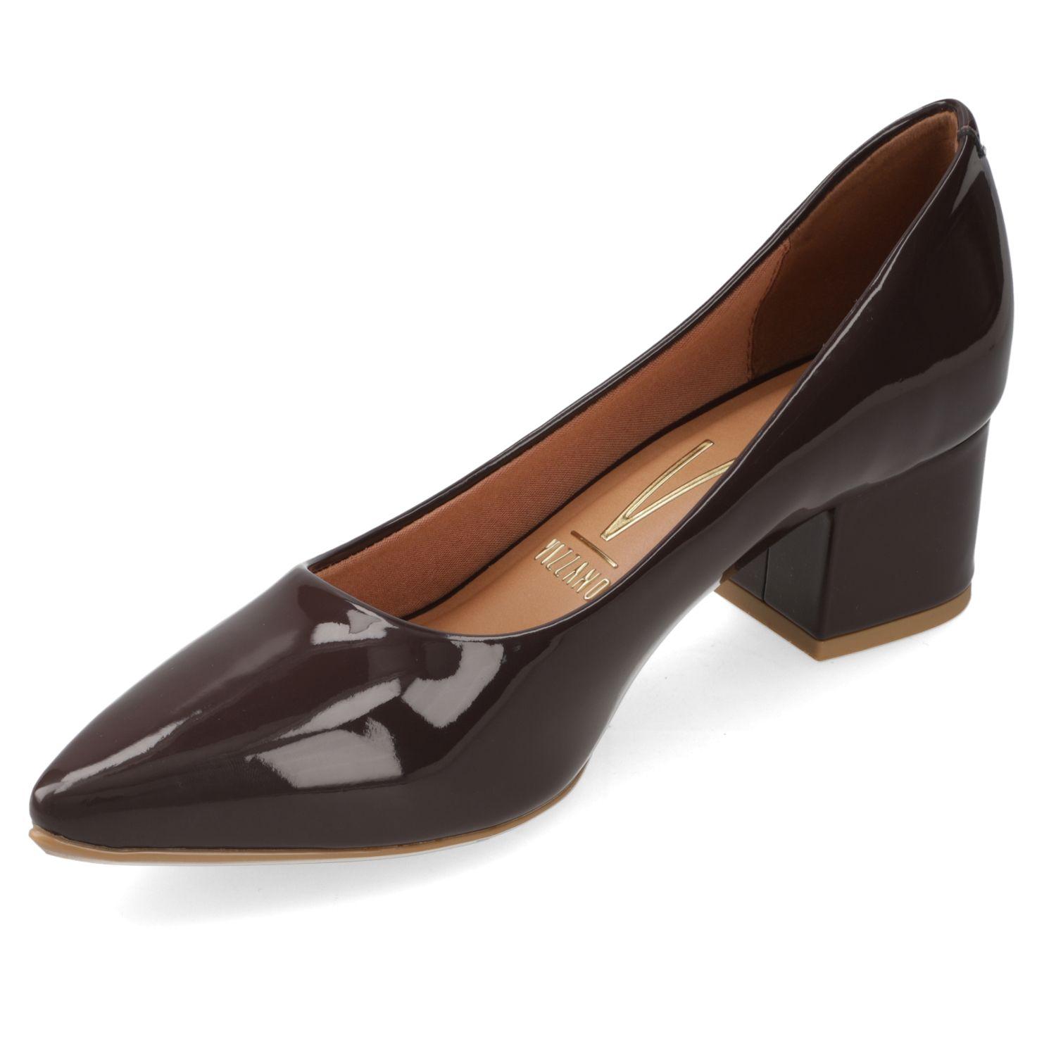 Zapato Taco Vizzano Café Oscuro Taco 5 Cm-2