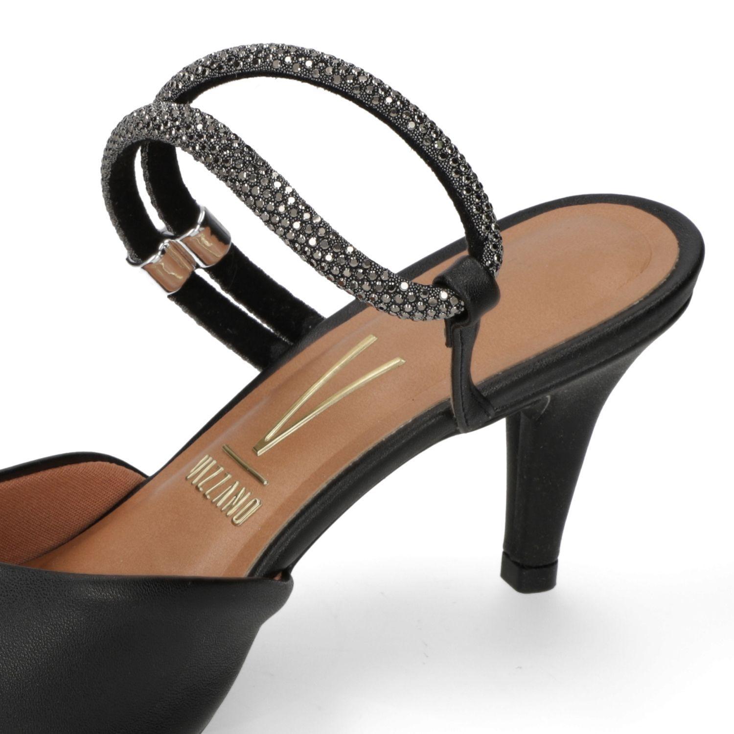 Stiletto Mujer Taco Aguja 7 cm Negro Vizzano-4