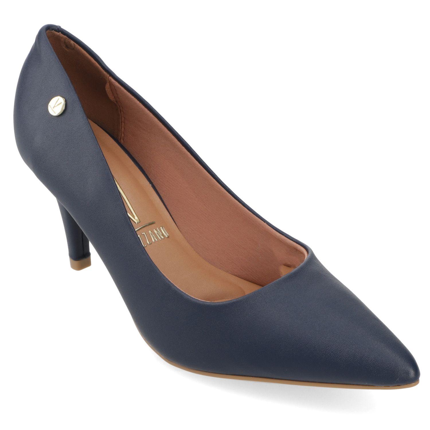 Stiletto Vizzano Azul Marino Taco 7 Cm-0
