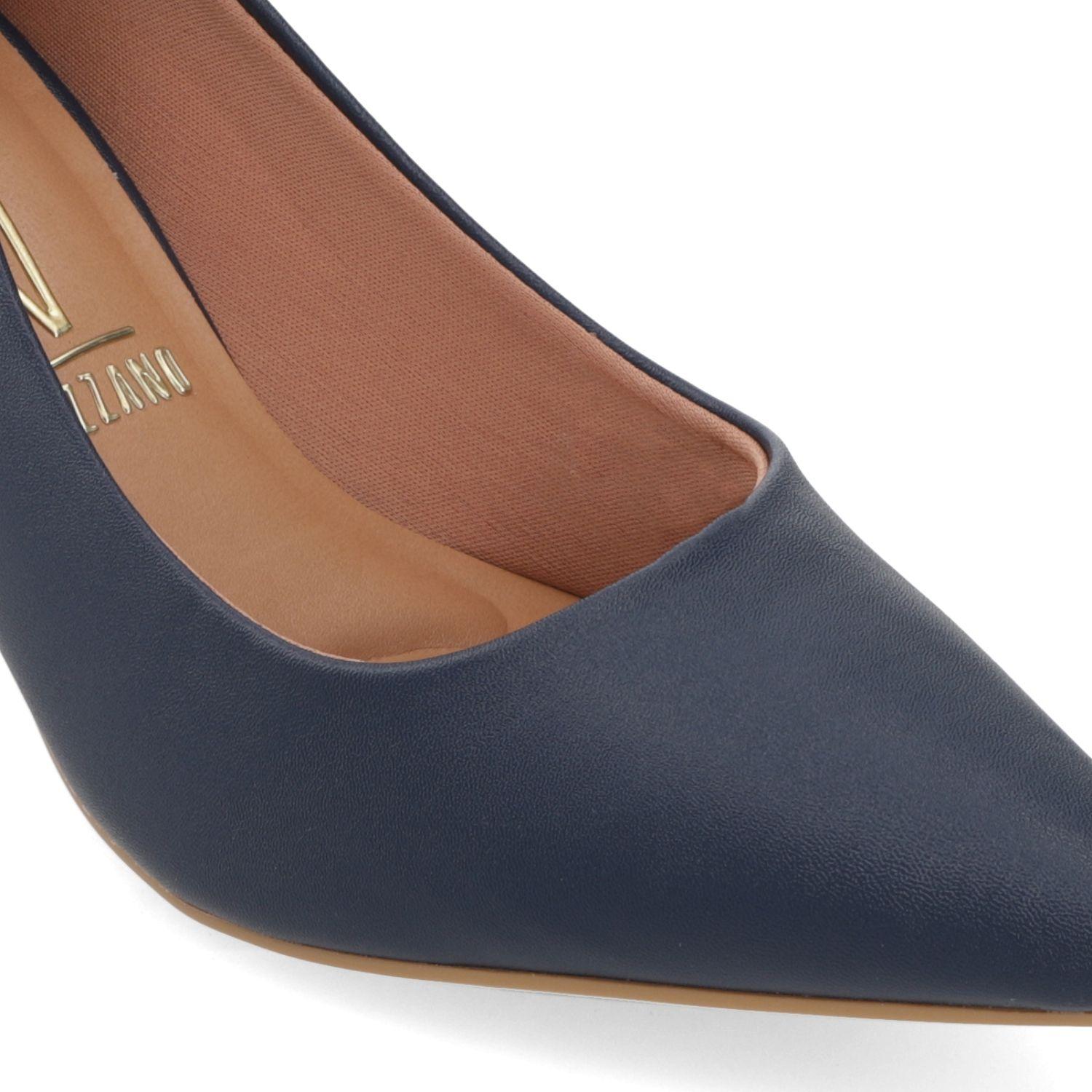 Stiletto Vizzano Azul Marino Taco 7 Cm-5
