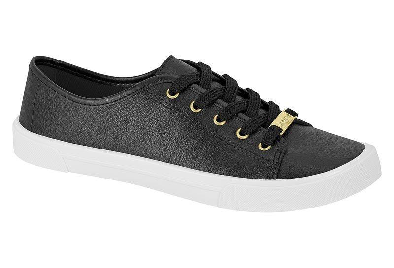 Zapatilla Casual Moleca Negro 15934-5