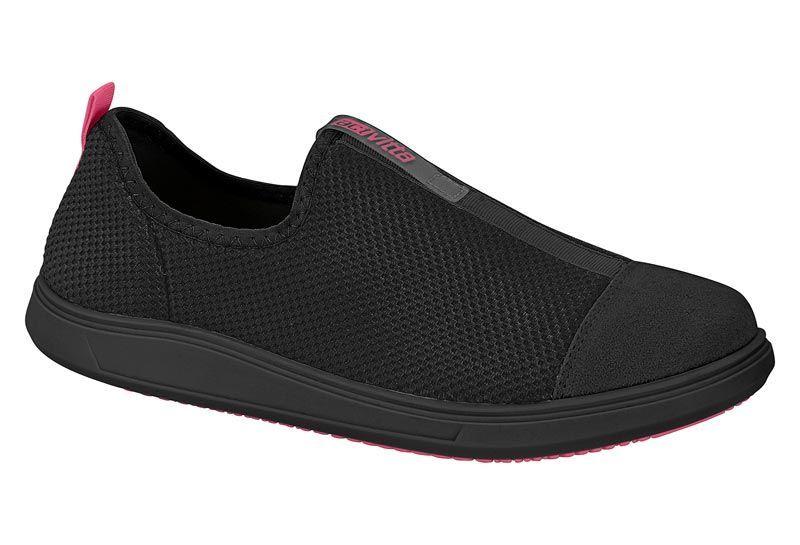 Zapatilla Mujer Negro 4823-101- Actvitta-0