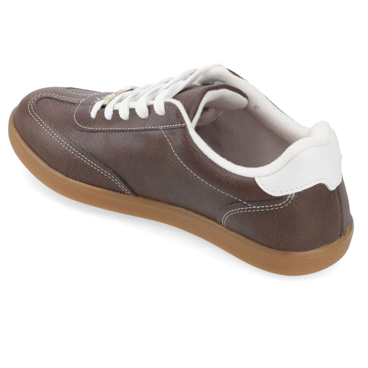 Zapatilla Casual EcoCuero Cafe Vizzano-2