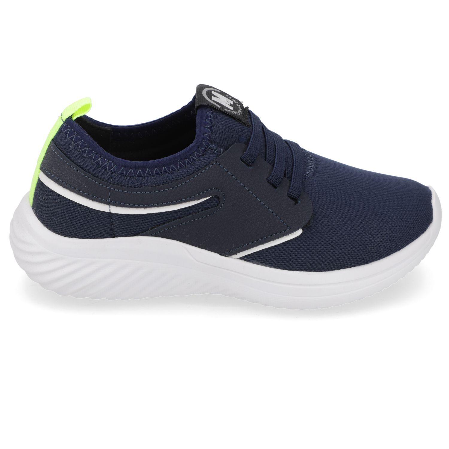 Zapatilla Deportiva Niño Azul Marino Molekiho-1