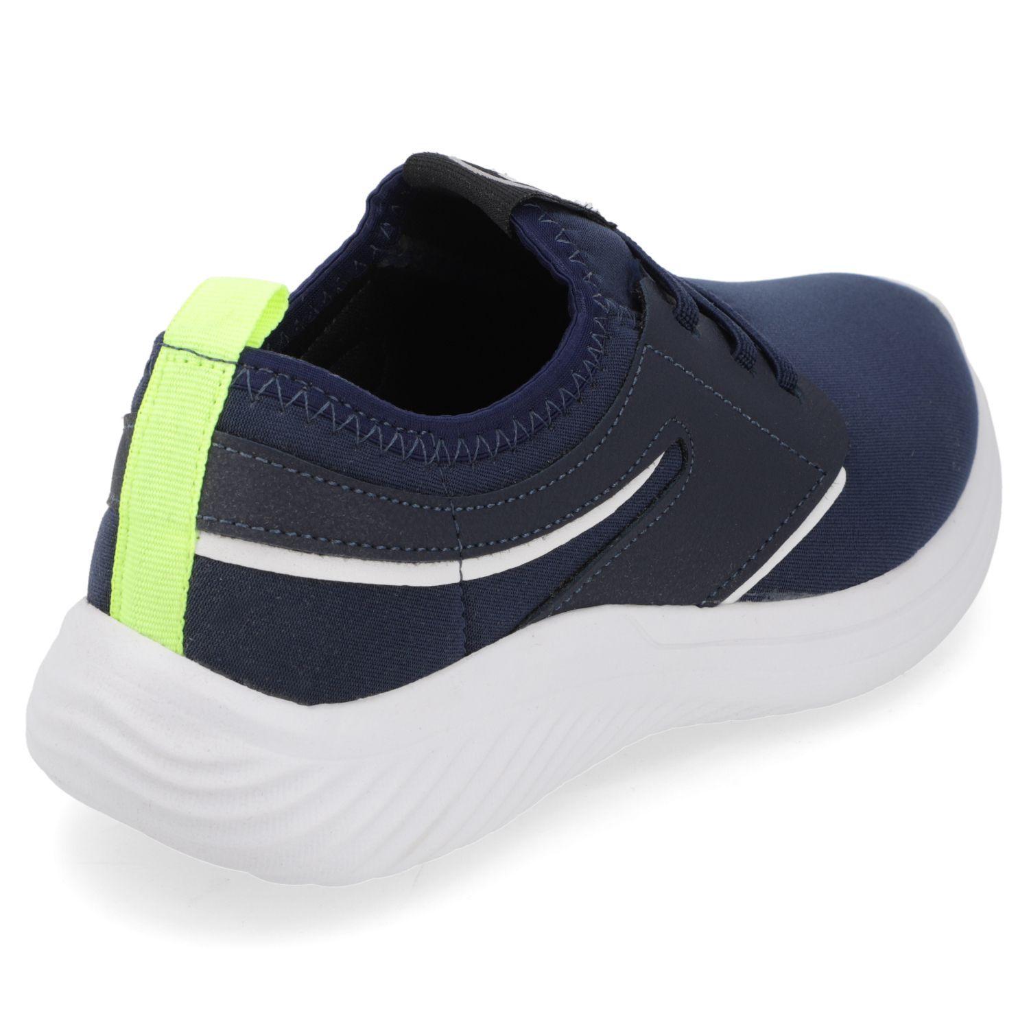 Zapatilla Deportiva Niño Azul Marino Molekiho-4