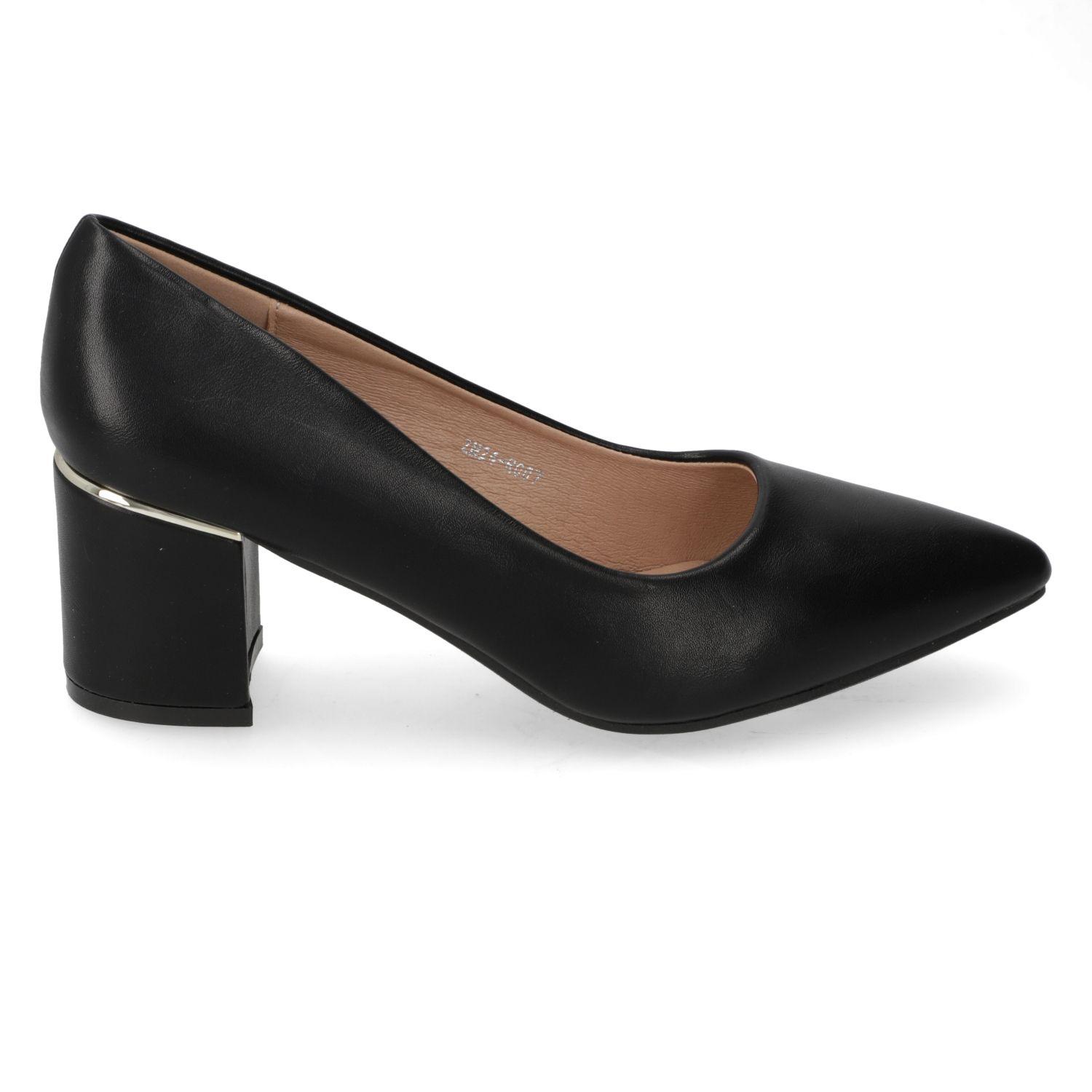 Zapato taco New Walk Negro 15878-5