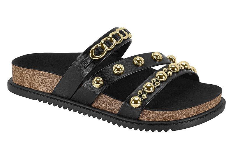 Sandalia Plana Beira Rio 16837-6