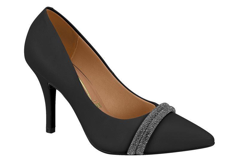 Zapato Mujer Taco Aguja Stiletto Negro 1184-1174 Vizzano-0