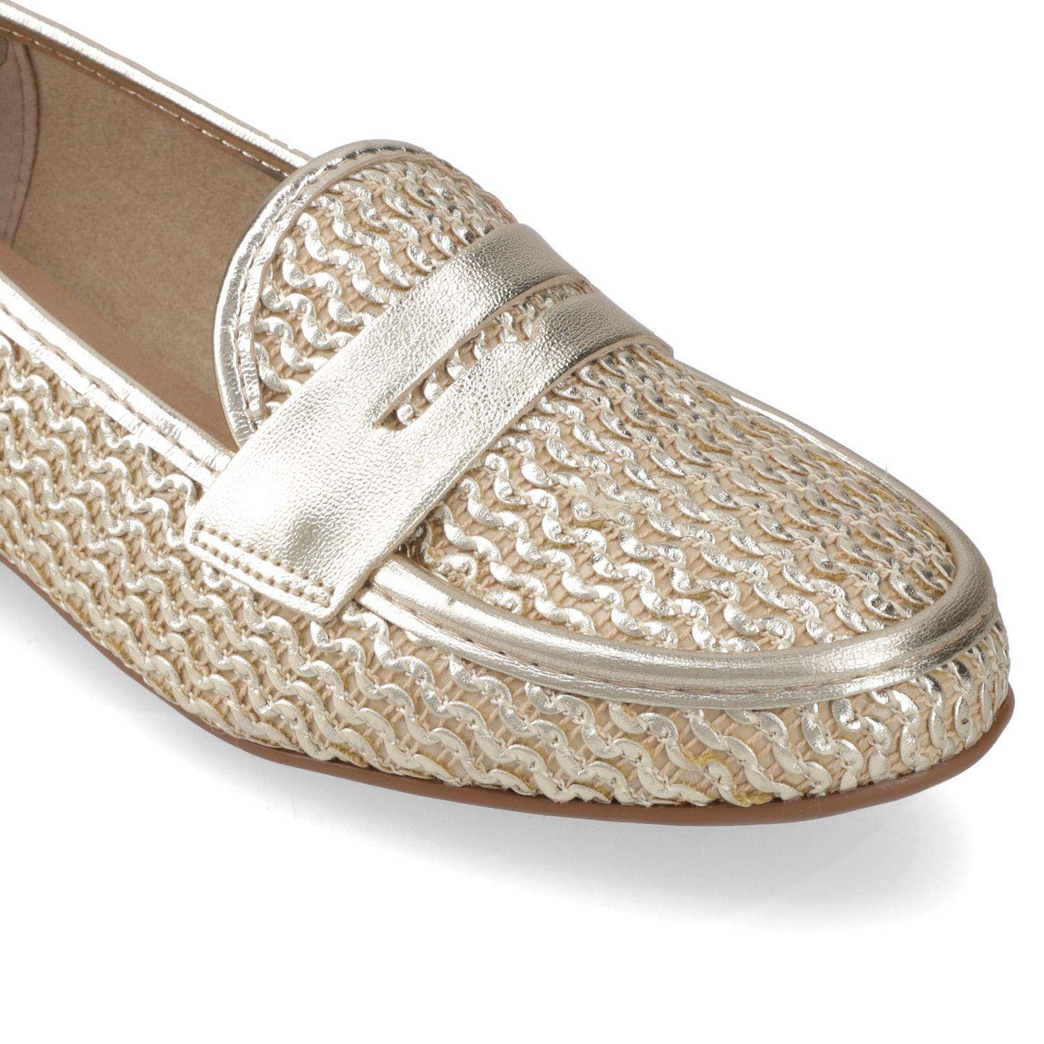 Mocasines Dorado Beira Rio-5