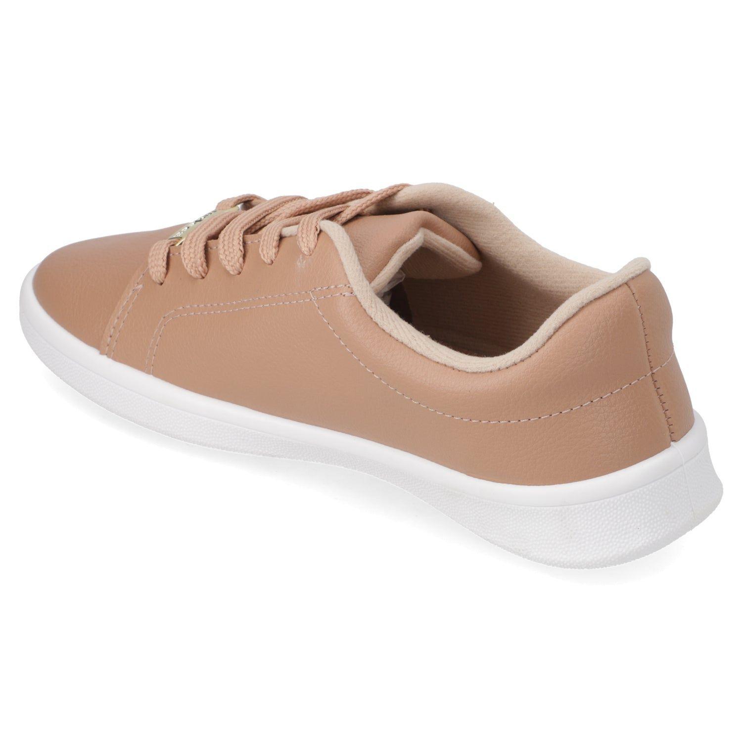Zapatillas Deportivas Mujer Moleca Nude Casual-1