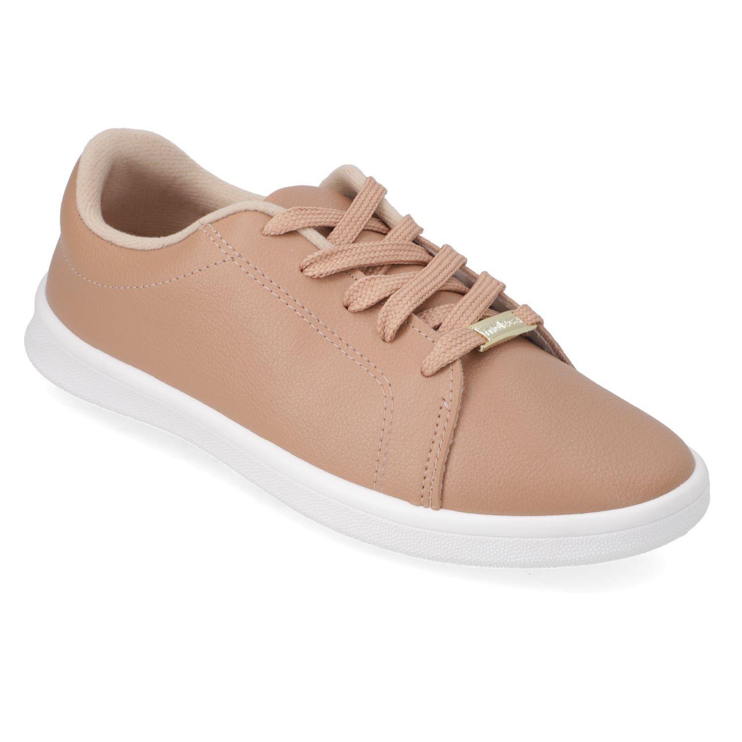 Zapatillas Deportivas Mujer Moleca Nude Casual-3