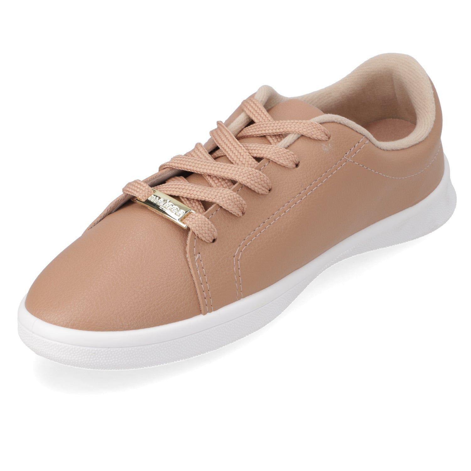 Zapatillas Deportivas Mujer Moleca Nude Casual-4