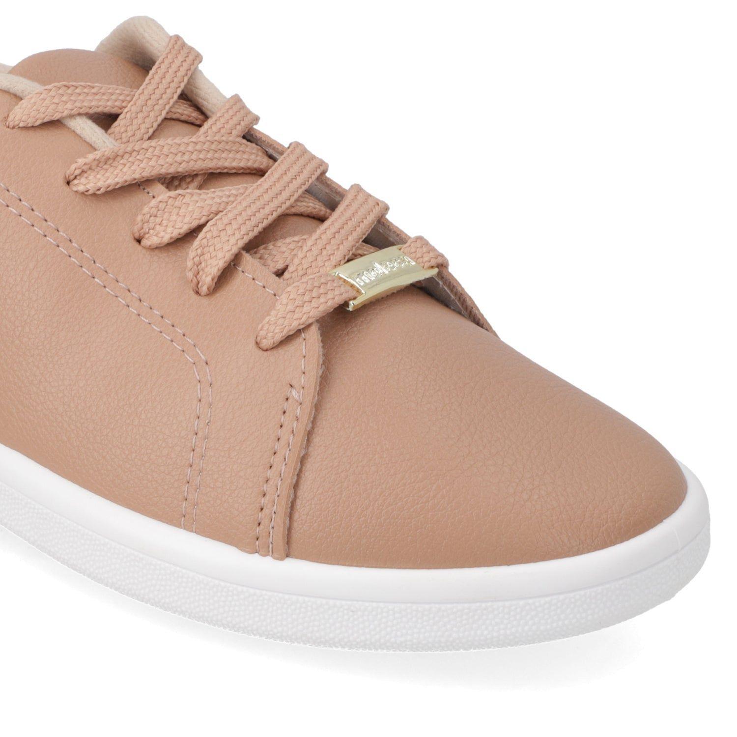 Zapatillas Deportivas Mujer Moleca Nude Casual-5