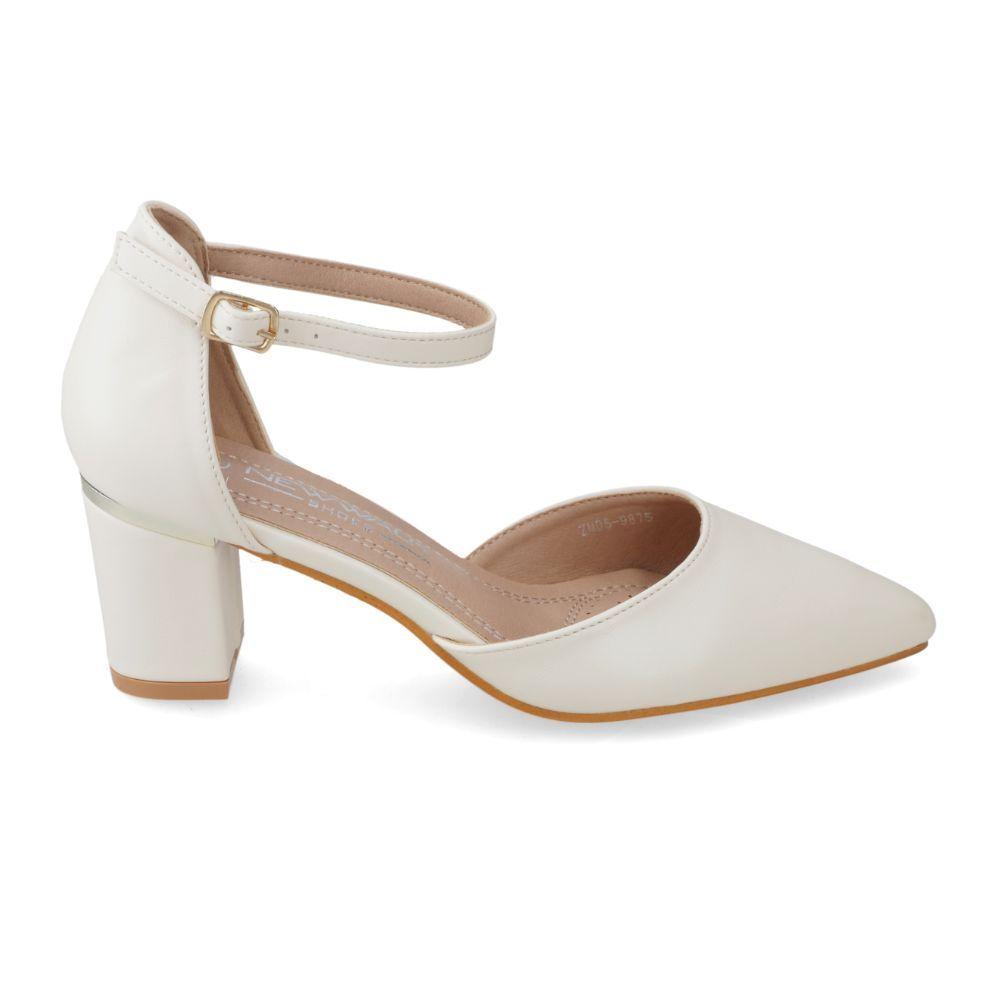 Zapato Taco New Walk Beige-0