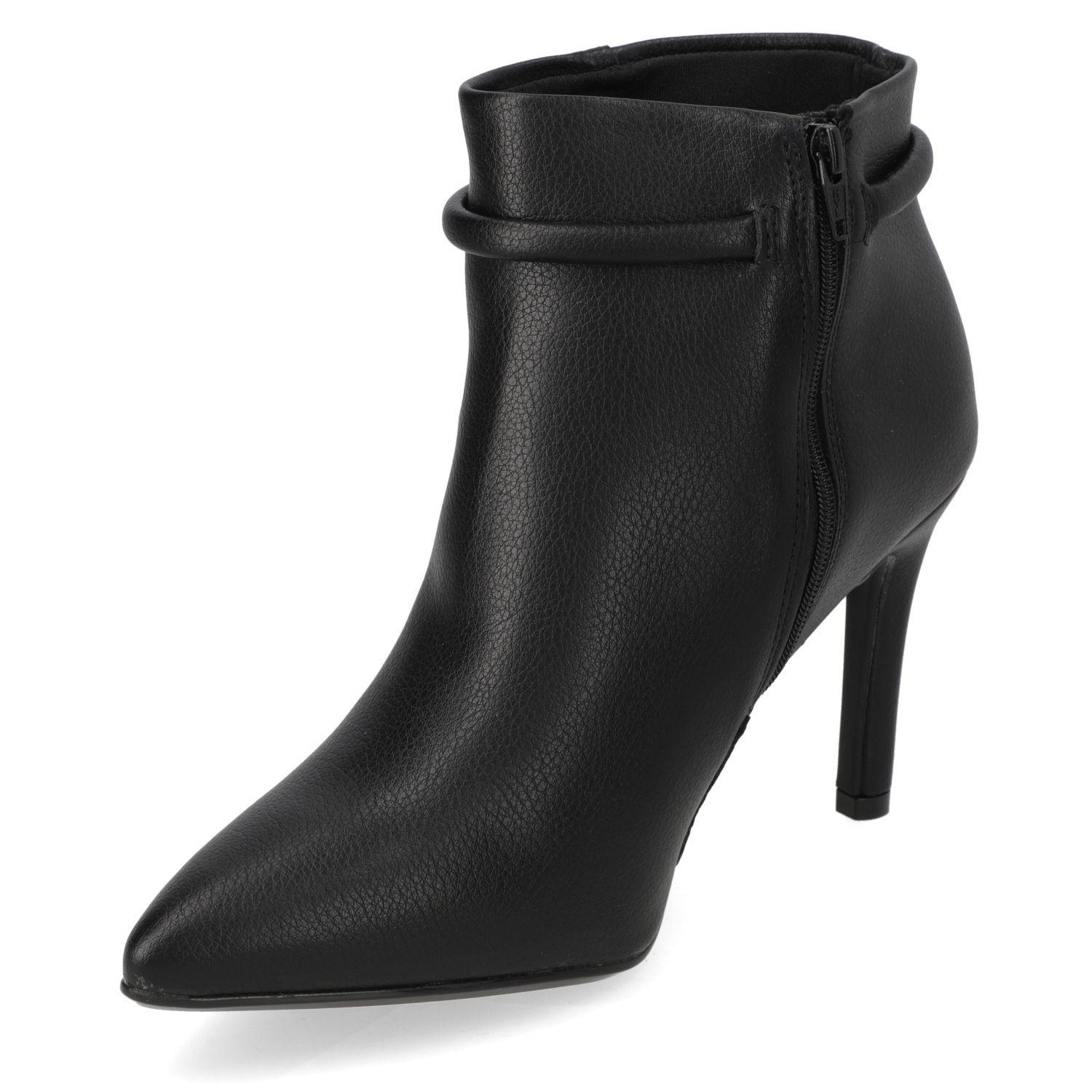 Botin Vizzano Taco Aguja 10 cm Negro -2