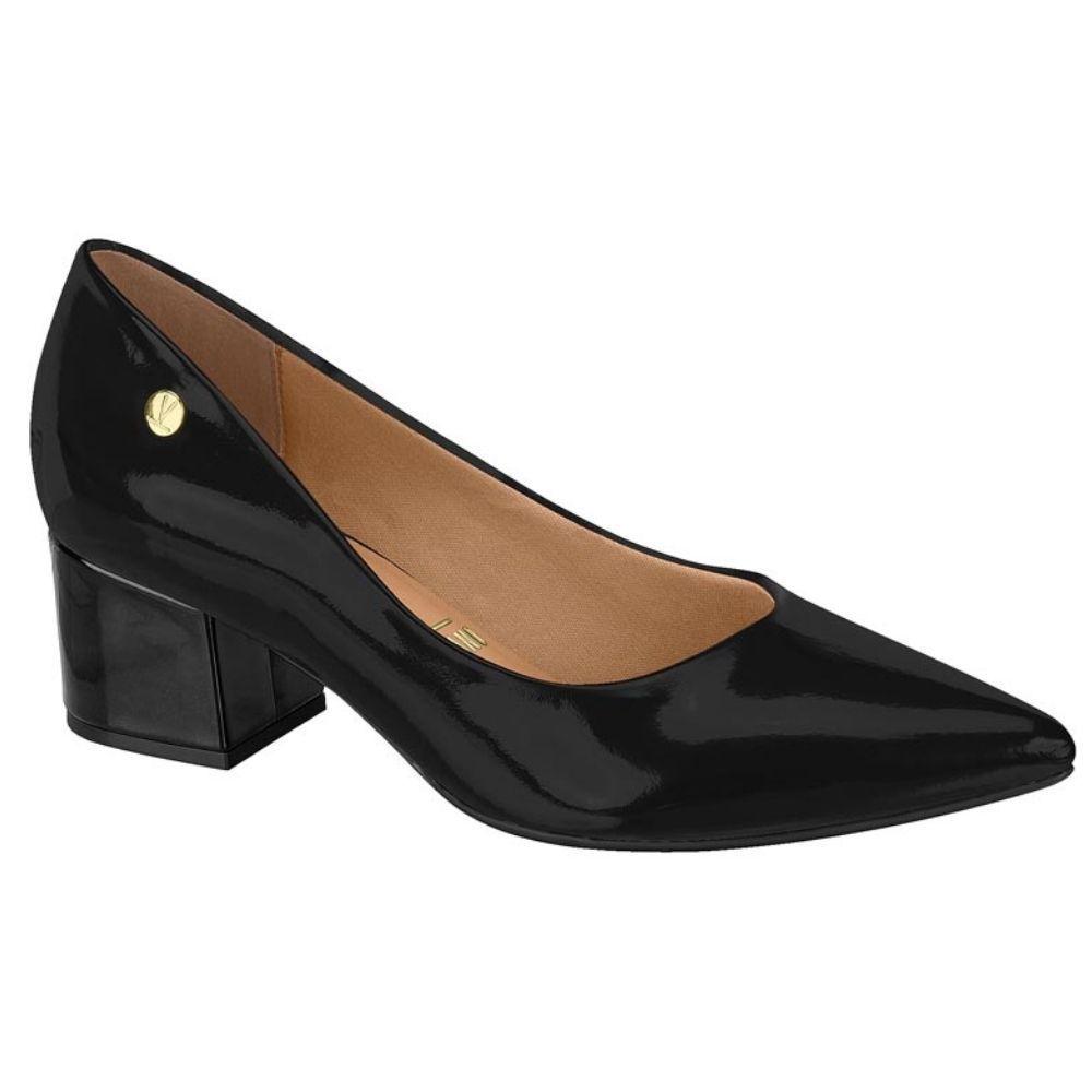 Zapato Mujer Taco Cuadrado Negro 1220-315- Vizzano-0