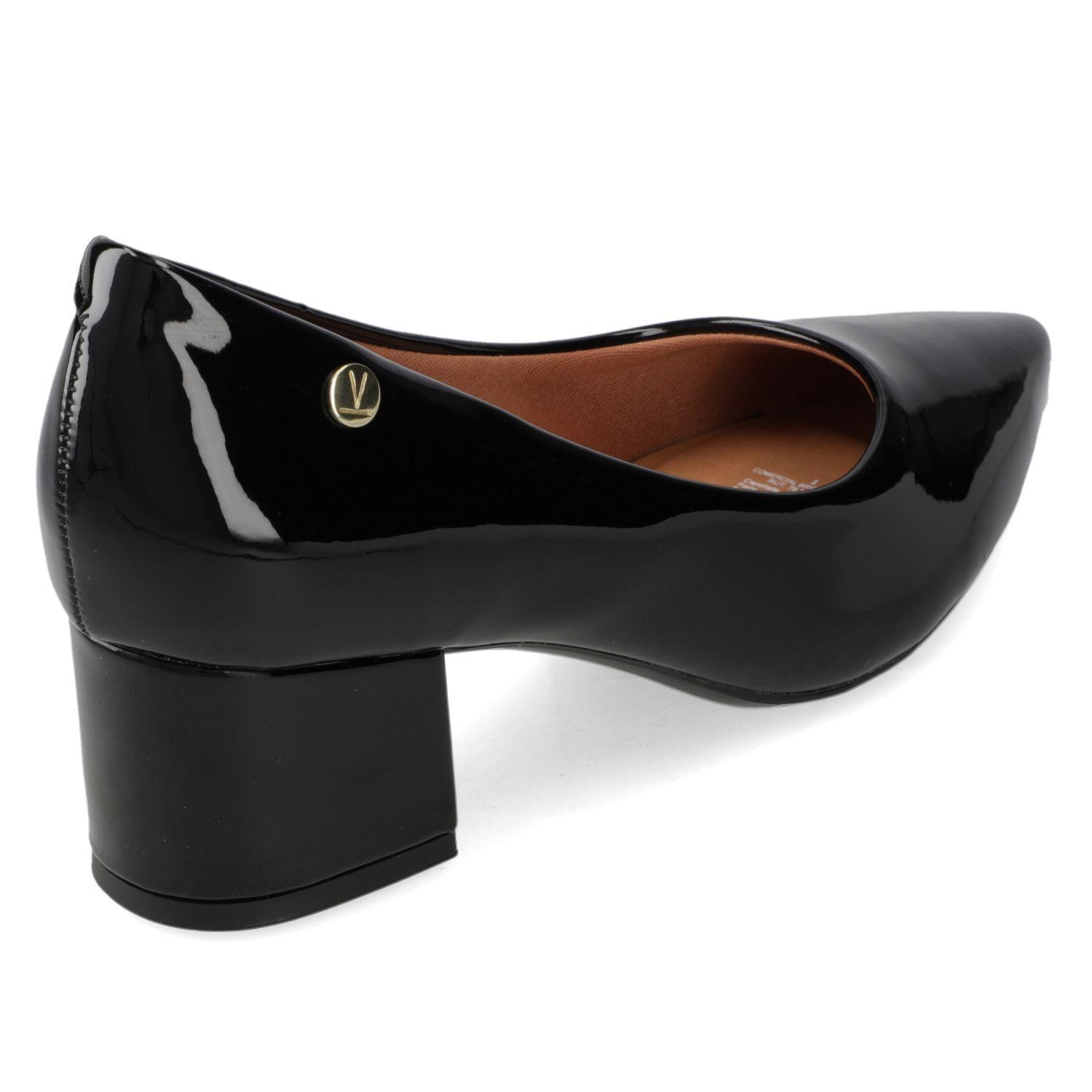 Zapato Mujer Taco Cuadrado Negro 1220-315- Vizzano-3