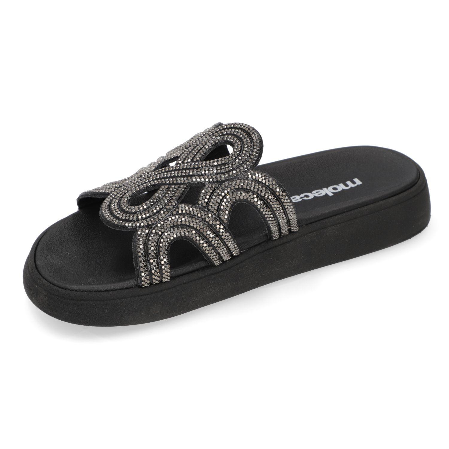 Sandalia Plana Moleca 15609-2