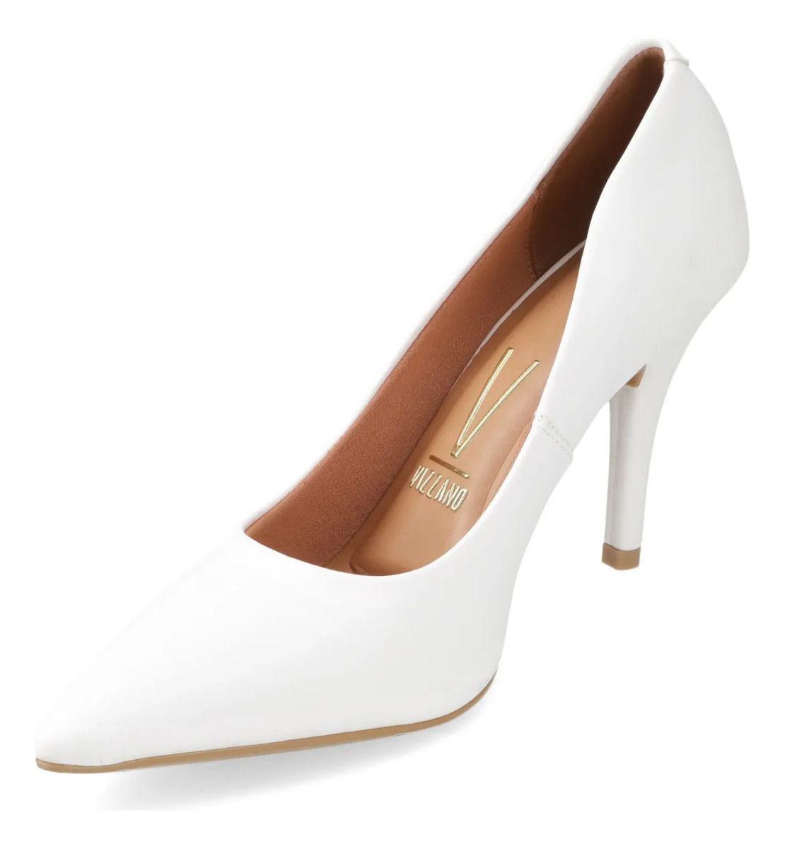 Zapato Mujer Taco Aguja Stiletto Blanco 1184-1 - Vizzano-2