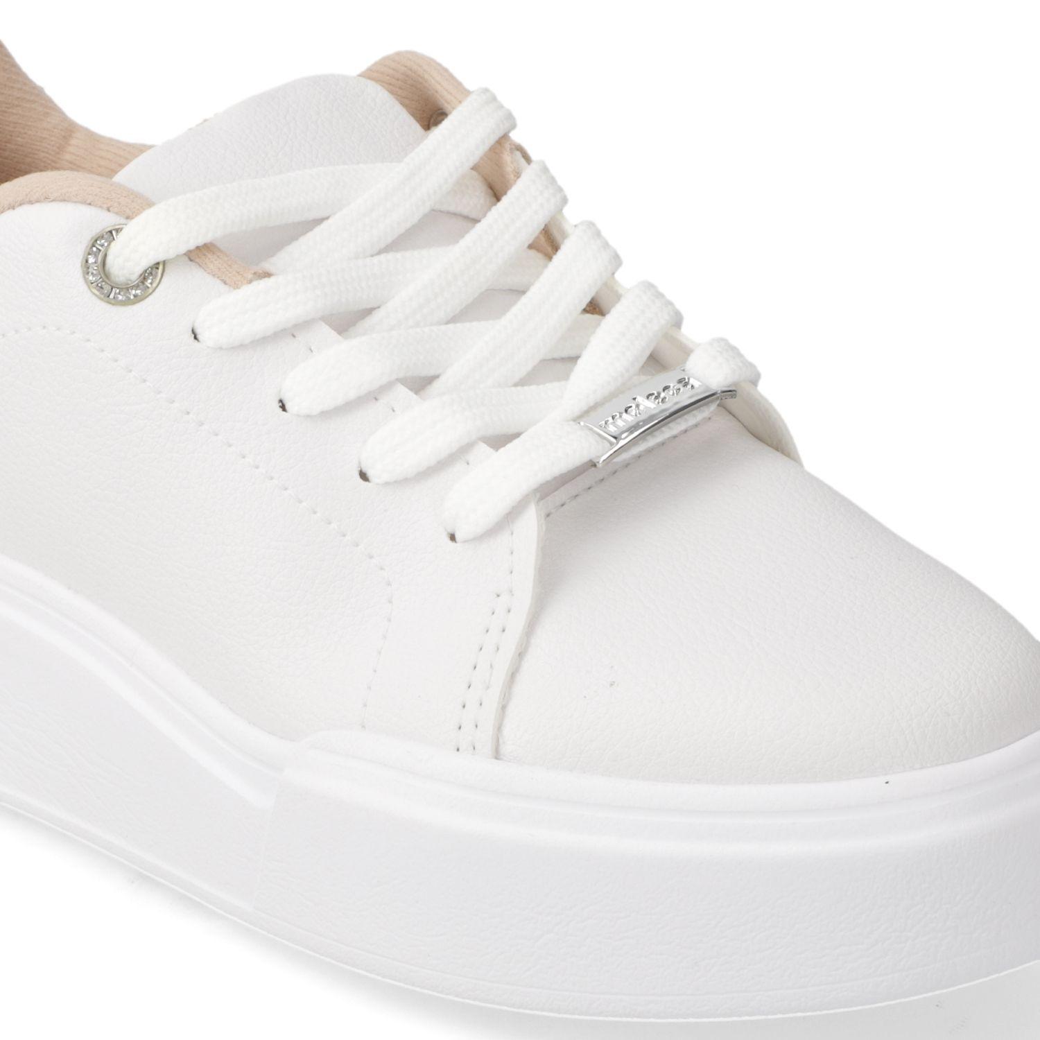 Zapatilla Casual Moleca Blanco 15950-4