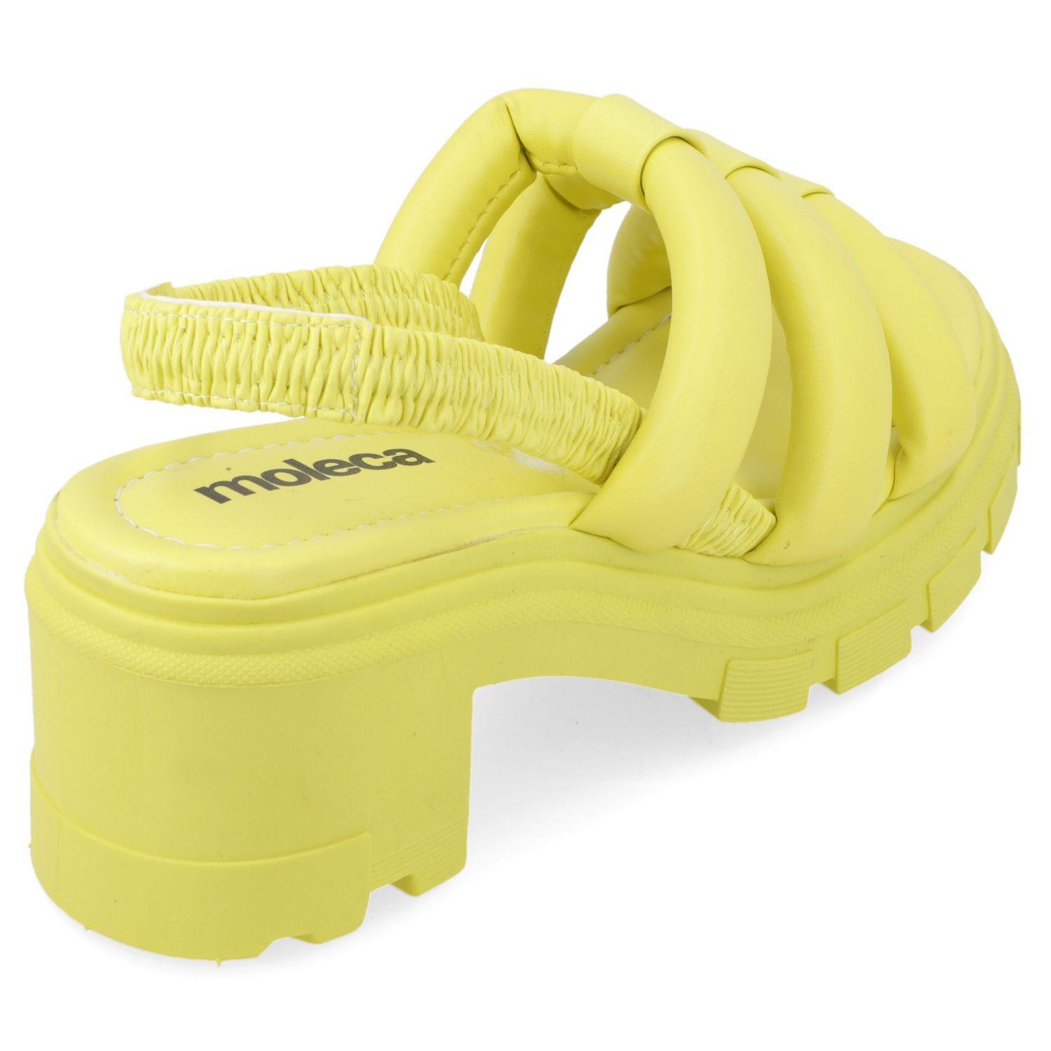 Sandalia Taco Moleca Amarillo 10920-4