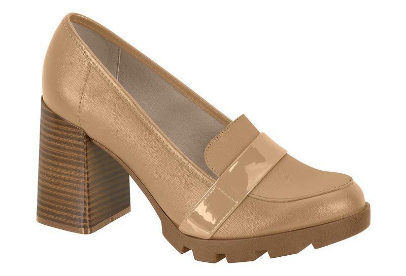 Zapato Mujer Taco Cuadrado Castaño 4251-303- Beira Rio-0
