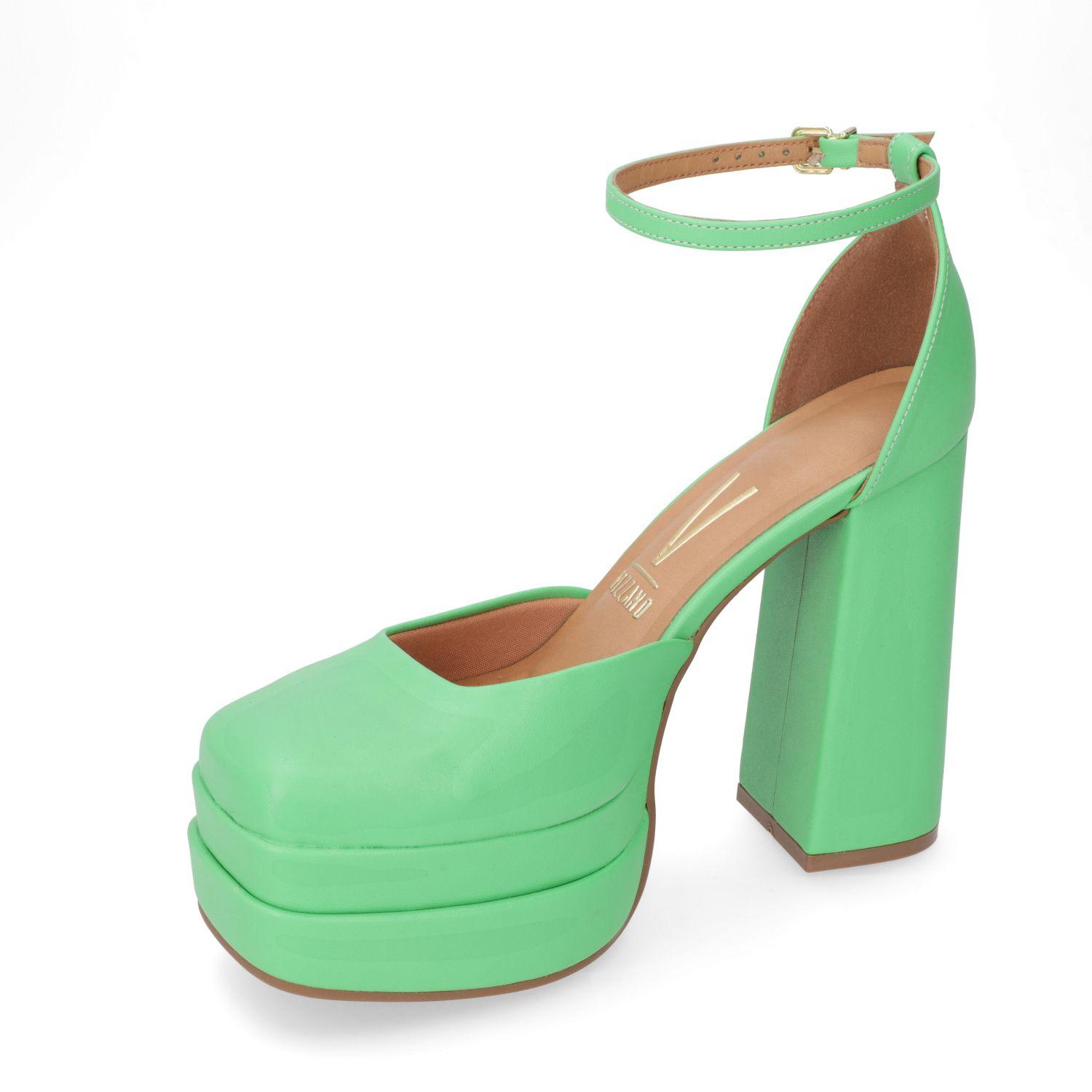 Zapato Taco Vizzano Verde Taco 13 Cm-2